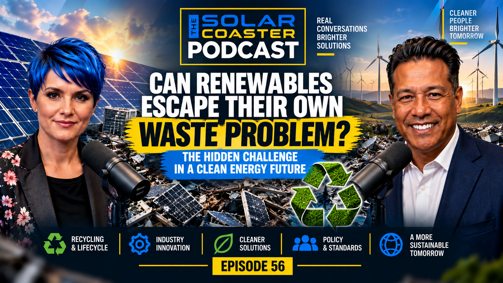 Renewable Energy's Next Challenge: Managing Solar and Wind Waste